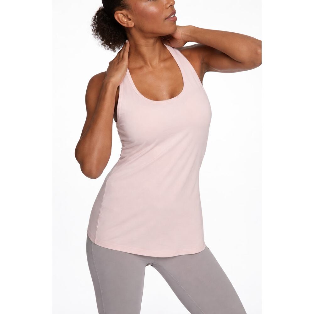 Athleta scrunch CHI TANK Pink XL